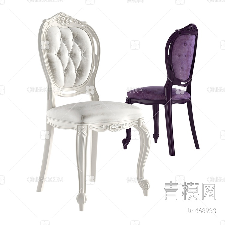 沙发椅3D模型下载【ID:468933】