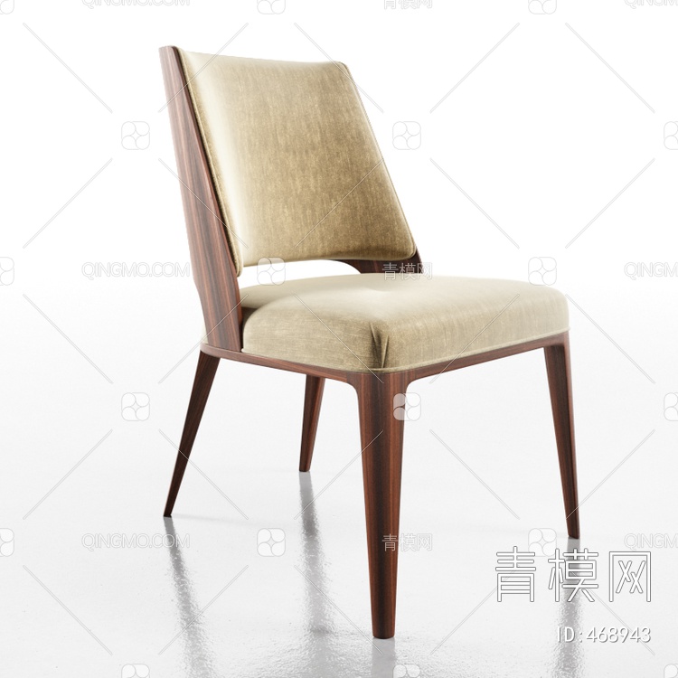 沙发椅3D模型下载【ID:468943】