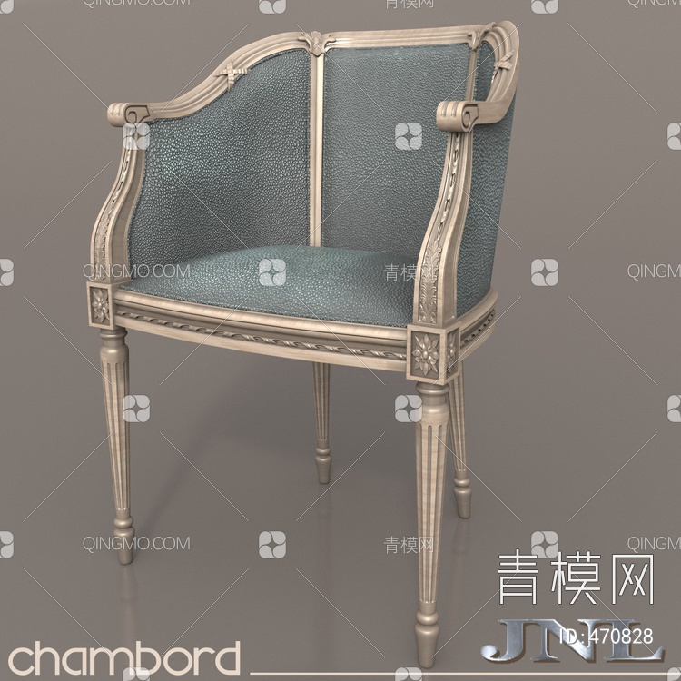 单椅3D模型下载【ID:470828】