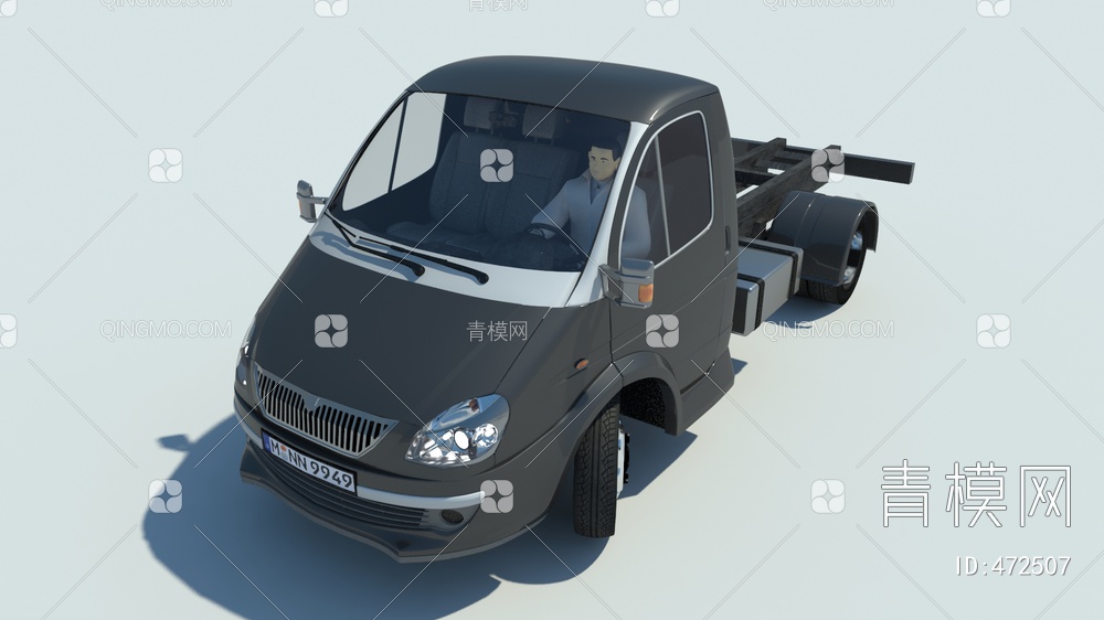 拖车3D模型下载【ID:472507】