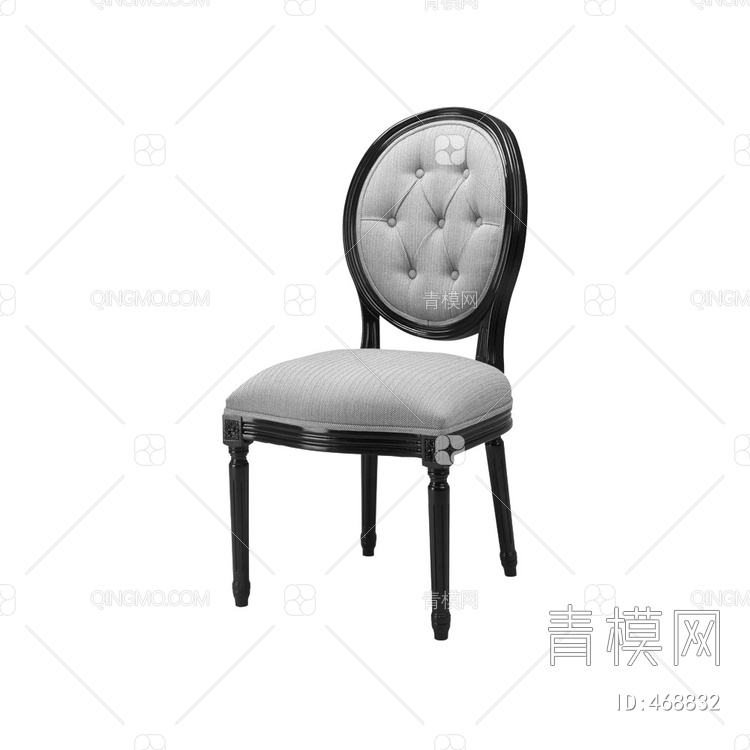 餐椅3D模型下载【ID:468832】