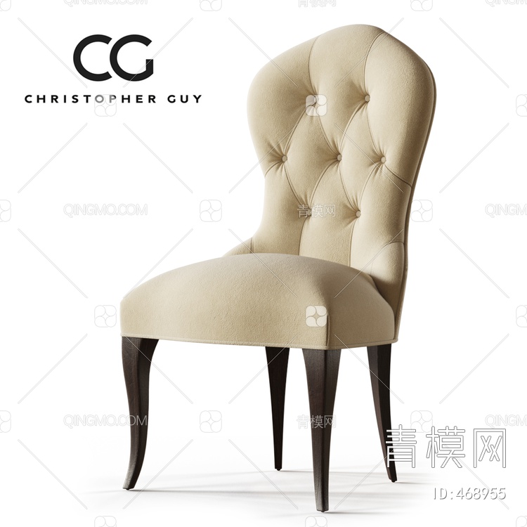 沙发椅3D模型下载【ID:468955】