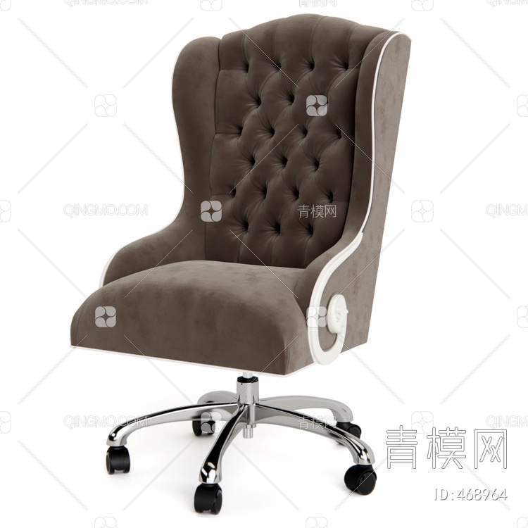 办公椅3D模型下载【ID:468964】