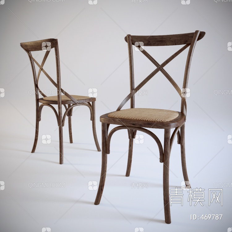 单椅3D模型下载【ID:469787】