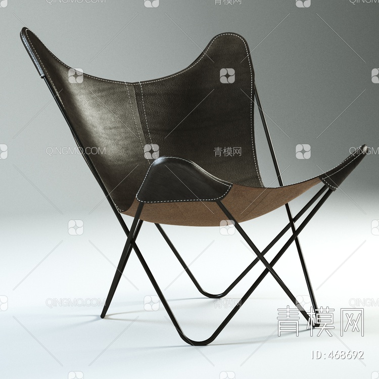 休闲椅3D模型下载【ID:468692】