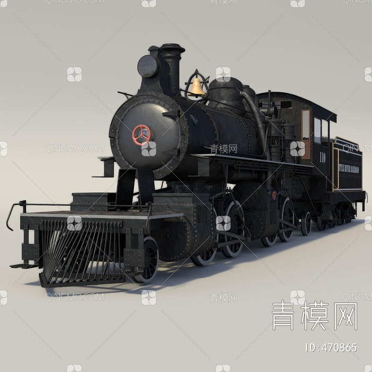 火车3D模型下载【ID:470865】
