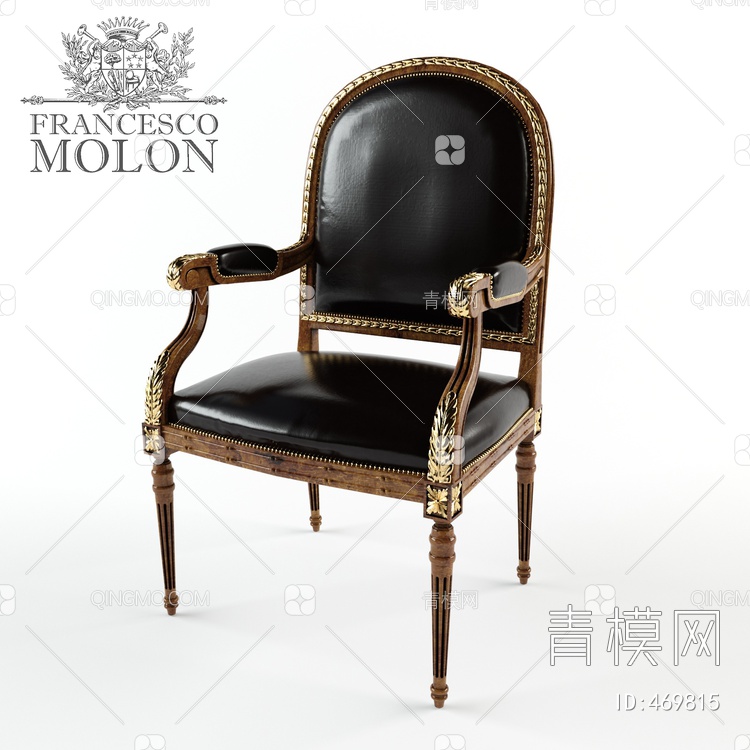 单人椅3D模型下载【ID:469815】
