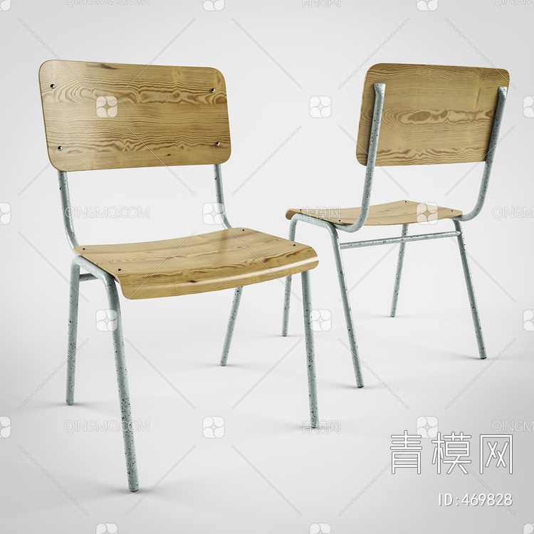 单椅3D模型下载【ID:469828】