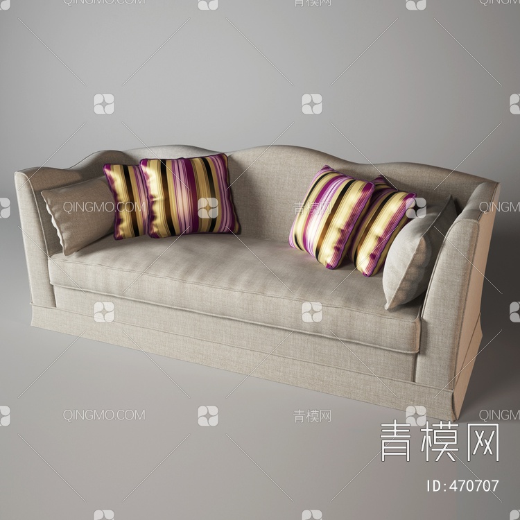 沙发3D模型下载【ID:470707】