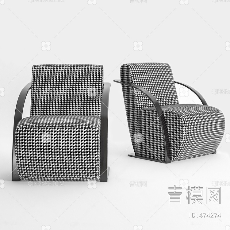 意大利 芬迪 Fendi 休闲椅3D模型下载【ID:474274】