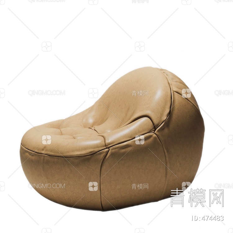 意大利 spHaus 皮质沙发3D模型下载【ID:474483】
