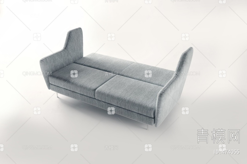 多功能可折叠两用沙发床3D模型下载【ID:474055】
