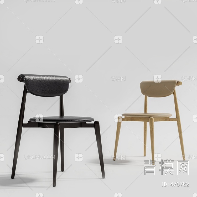 单椅3D模型下载【ID:475782】