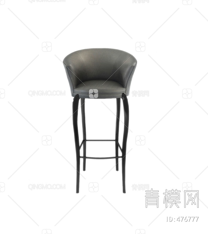 吧椅3D模型下载【ID:476777】