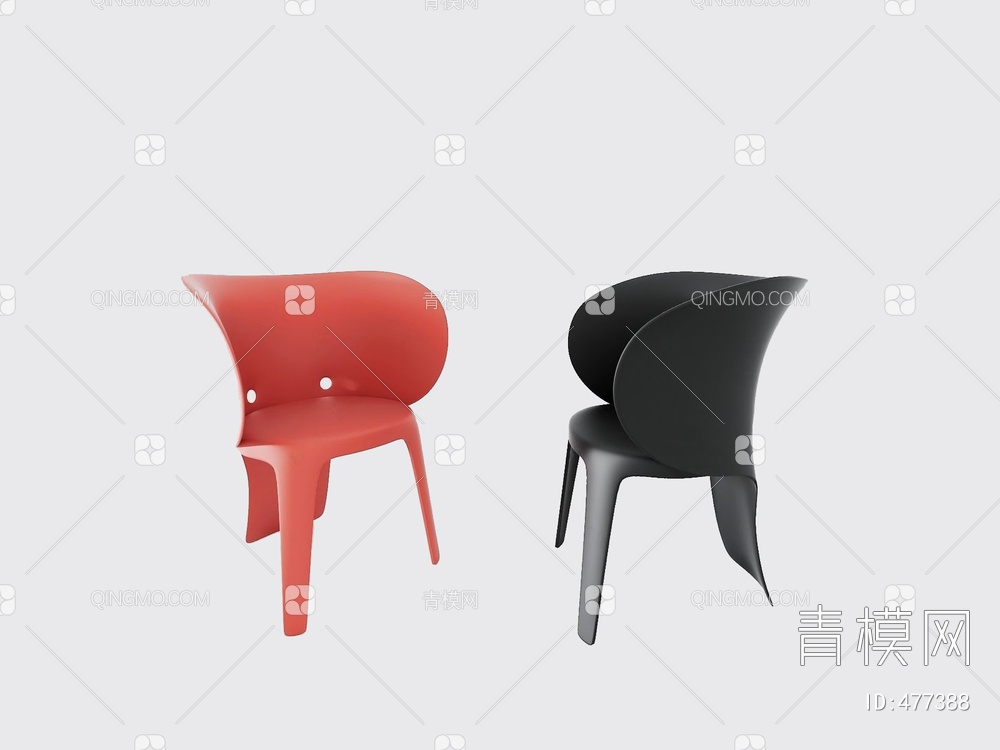 儿童椅 Papahug3D模型下载【ID:477388】