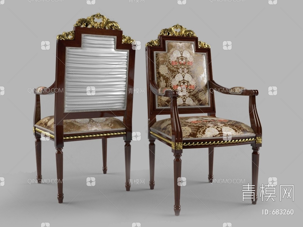 单椅3D模型下载【ID:683260】