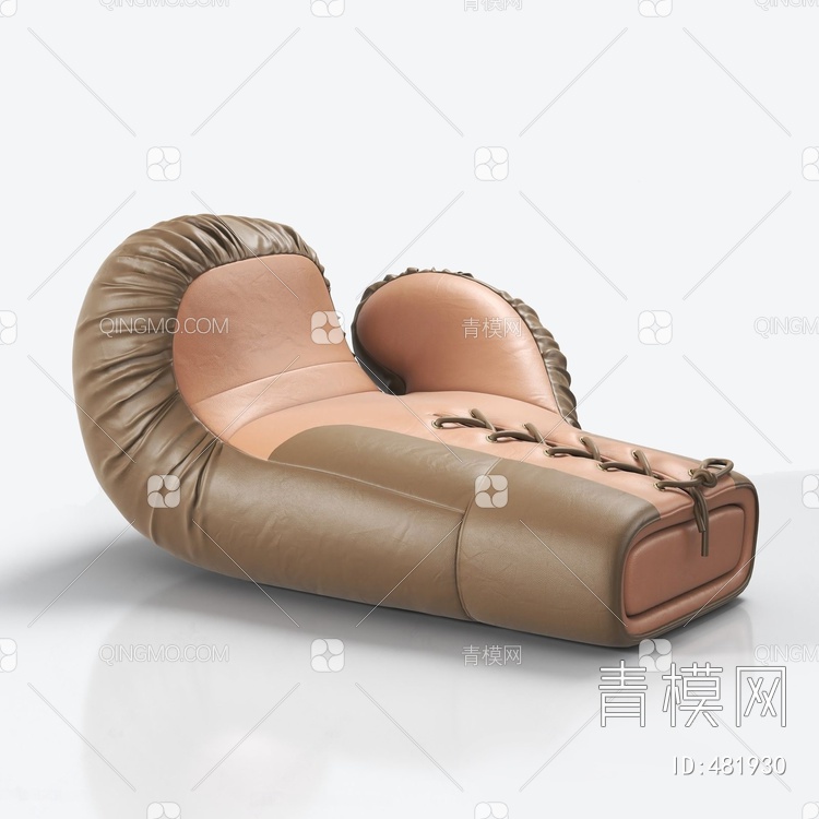 瑞士de Sede 拳击手套异形沙发3D模型下载【ID:481930】