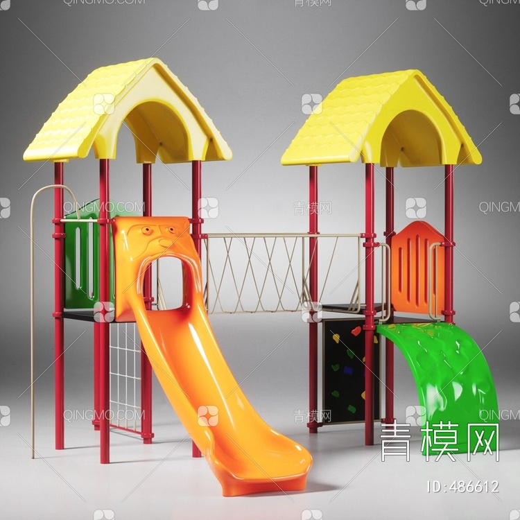 儿童游乐设施3D模型下载【ID:486612】