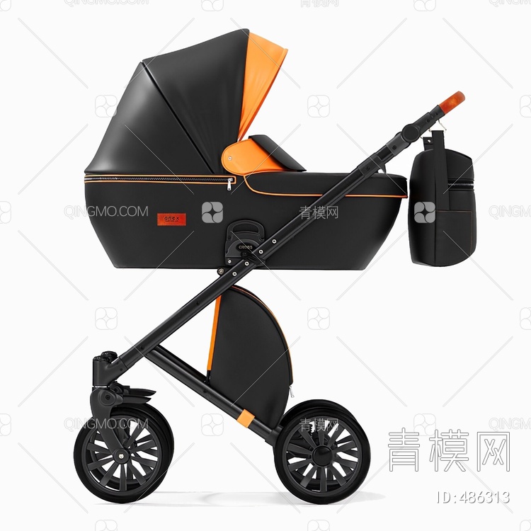 婴儿推车3D模型下载【ID:486313】