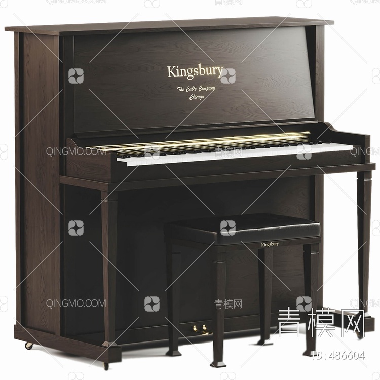 钢琴3D模型下载【ID:486604】
