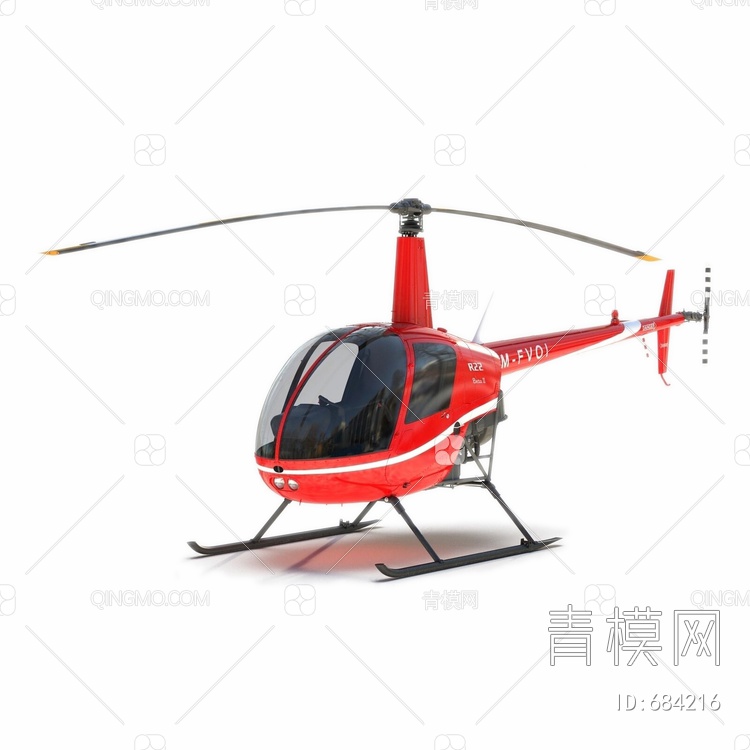 飞机3D模型下载【ID:684216】