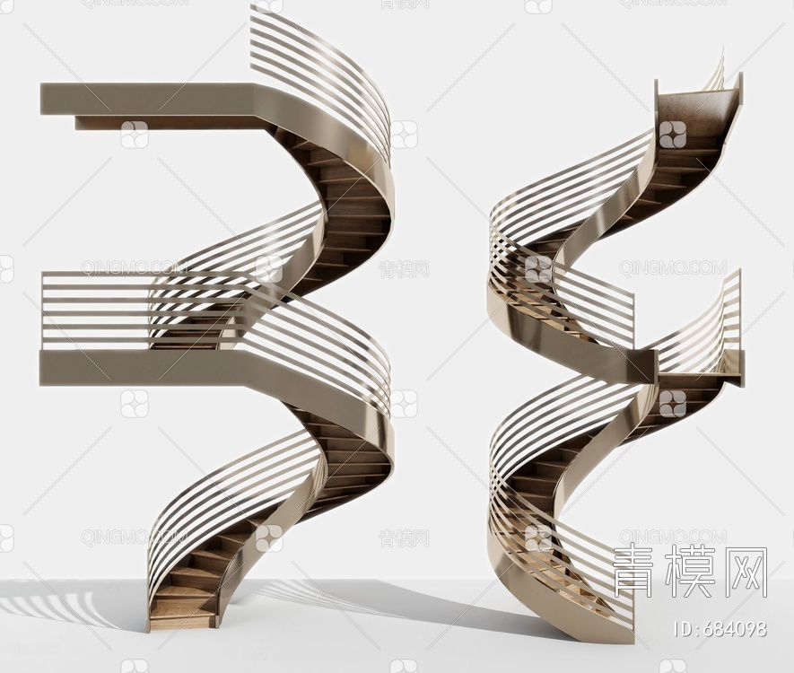 楼梯3D模型下载【ID:684098】
