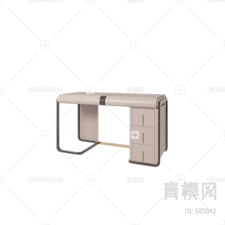 Turri 书桌单体3D模型下载【ID:683842】