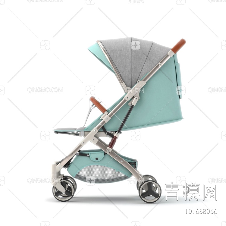 婴儿车3D模型下载【ID:688066】