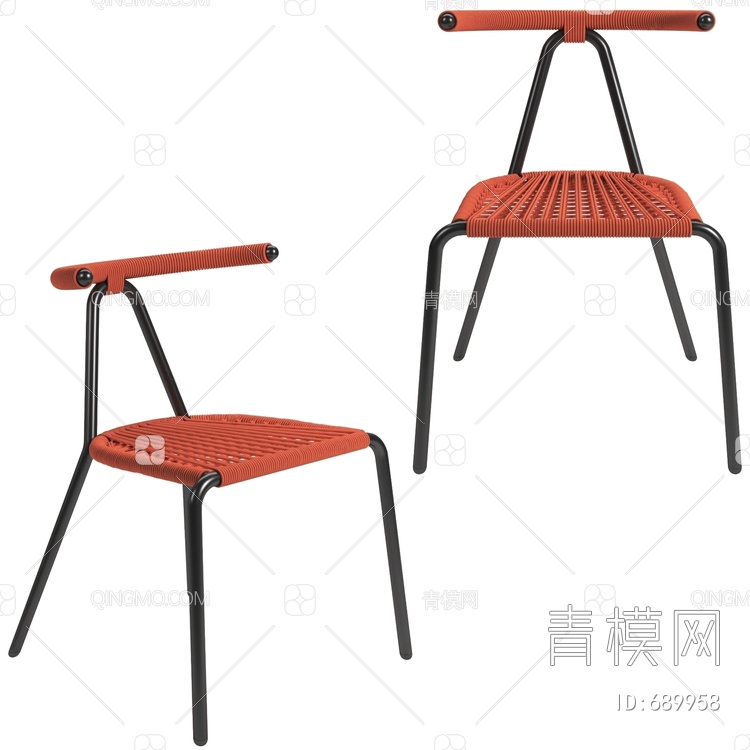 意大利 B-LINE TORO 单椅3D模型下载【ID:689958】