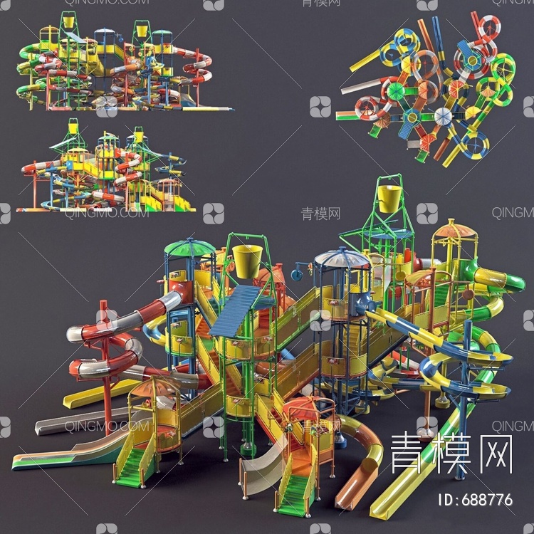 娱乐设施3D模型下载【ID:688776】