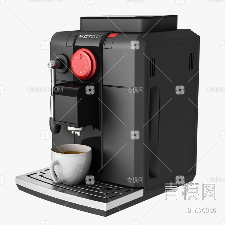 复古咖啡机3D模型下载【ID:690060】