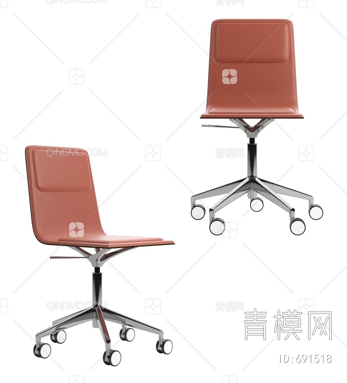 法国 alki Laia 办公椅3D模型下载【ID:691518】