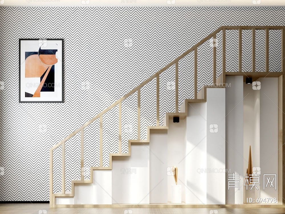 楼梯3D模型下载【ID:694798】