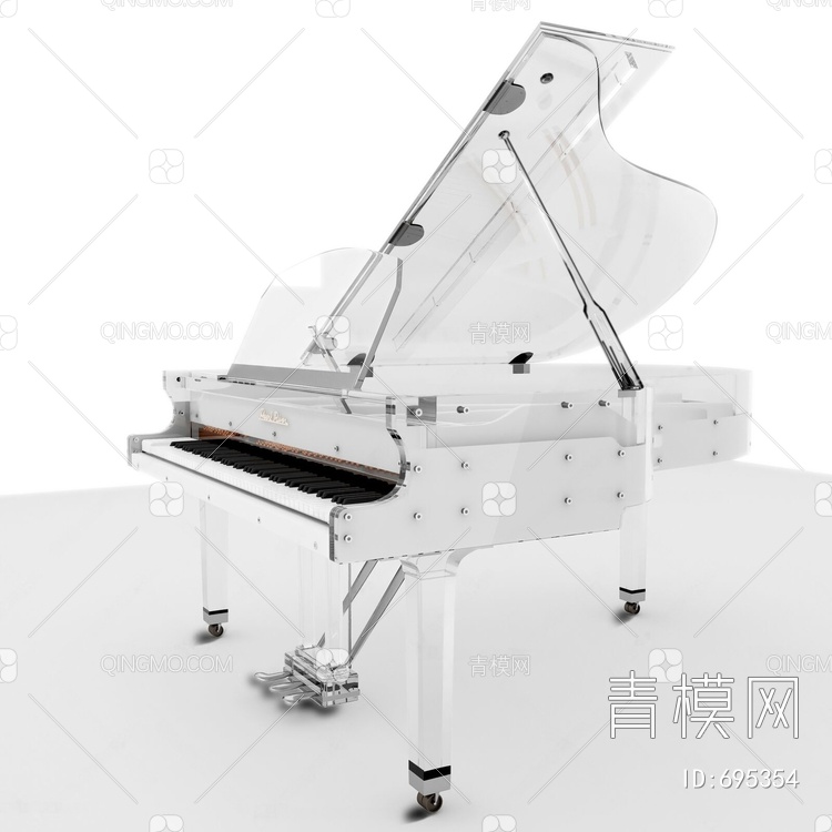 钢琴 3D模型下载【ID:695354】