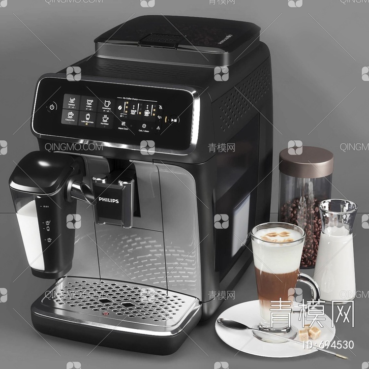 咖啡机 3D模型下载【ID:694530】