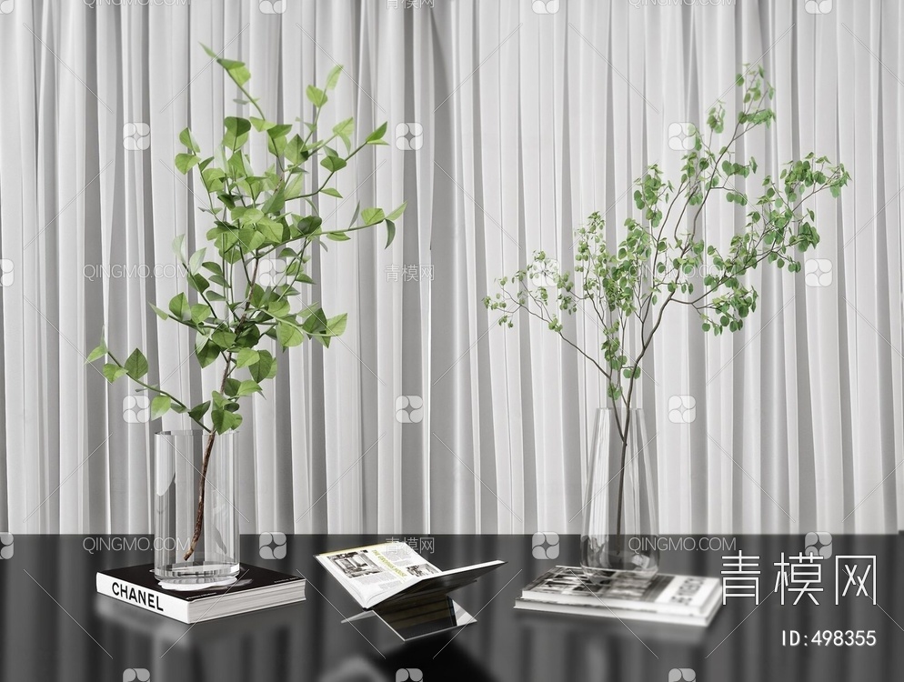 水生植物3D模型下载【ID:498355】