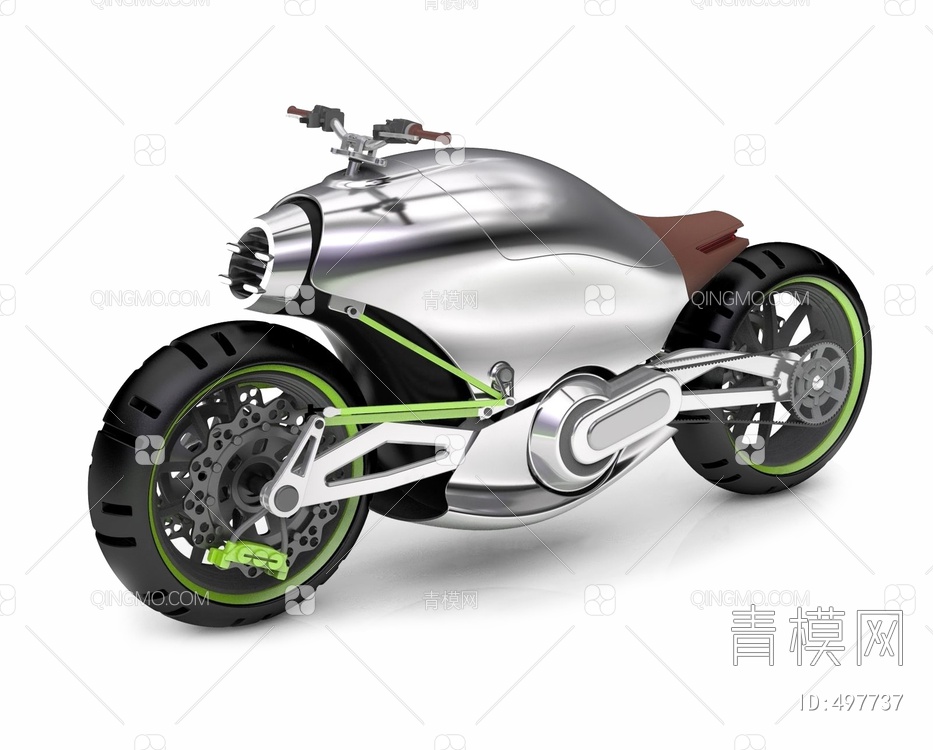 摩托车3D模型下载【ID:497737】