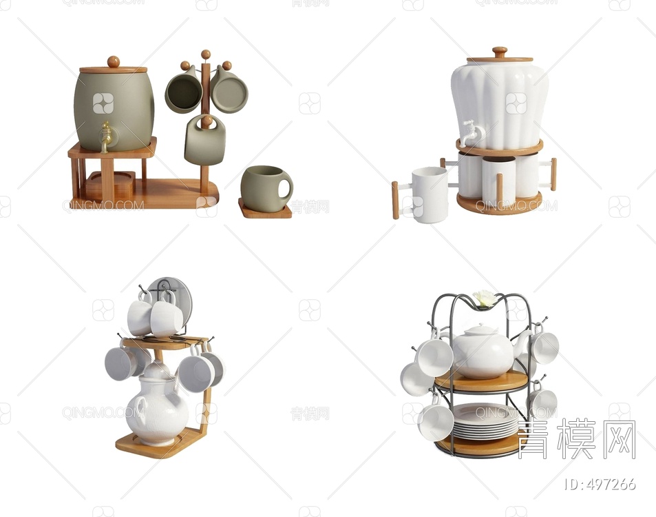 茶杯架3D模型下载【ID:497266】