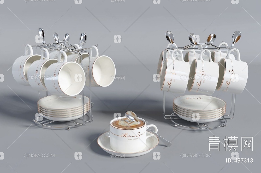 咖啡杯-吉泰儿3D模型下载【ID:497313】