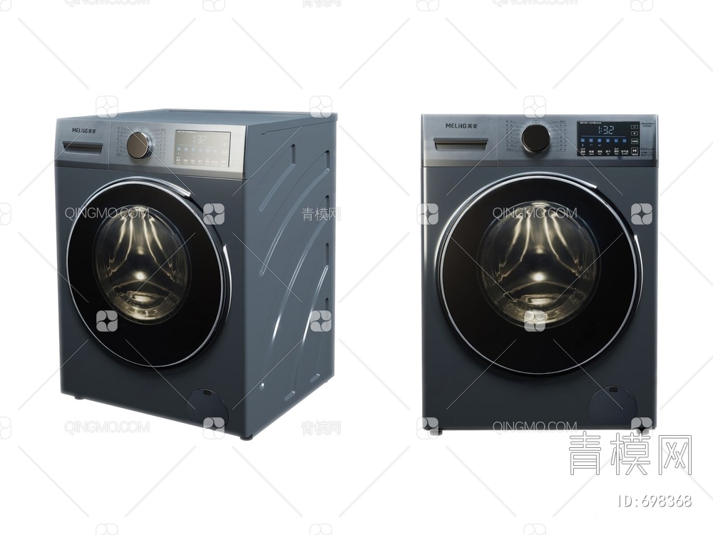 滚筒洗衣机3D模型下载【ID:698368】