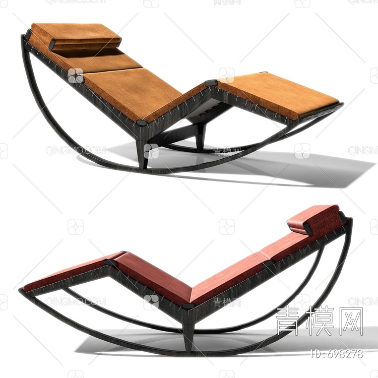 Cassina 躺椅3D模型下载【ID:698278】