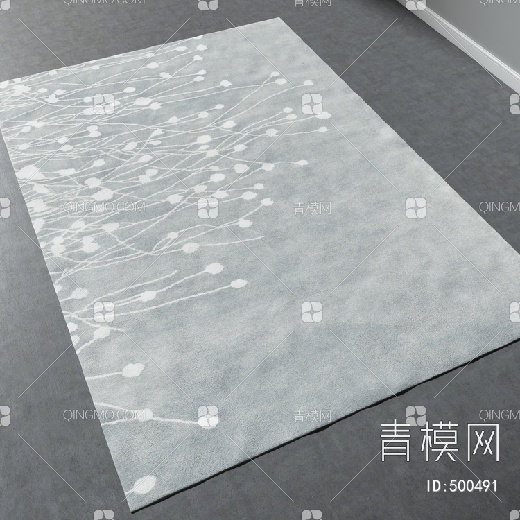 方形地毯vary材质下载【ID:500491】