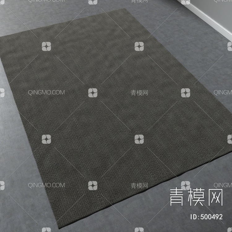 方形地毯vary材质下载【ID:500492】
