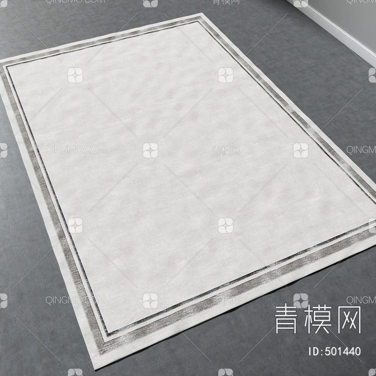 方形地毯vary材质下载【ID:501440】