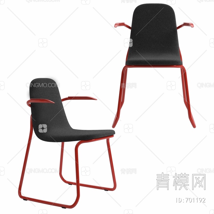荷兰 BOGAERTS LABEL 单椅3D模型下载【ID:701192】