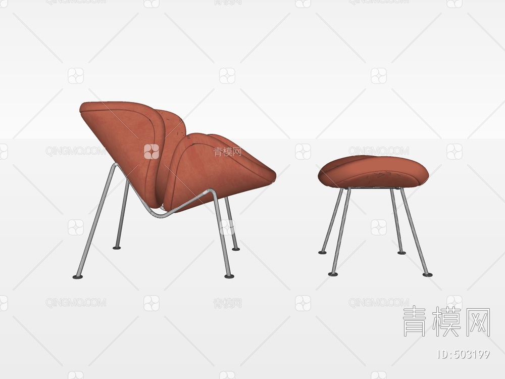 Orange slice椅SU模型下载【ID:503199】