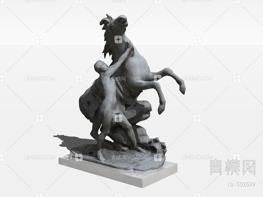 西方雕塑 2DSU模型下载【ID:502599】