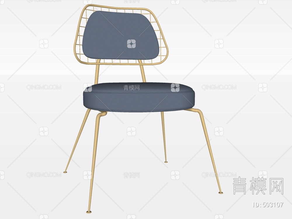葡萄牙COVET LOUNGE金属椅SU模型下载【ID:503107】