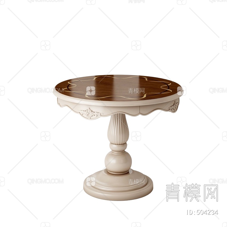 玛润奇 小圆桌3D模型下载【ID:504234】
