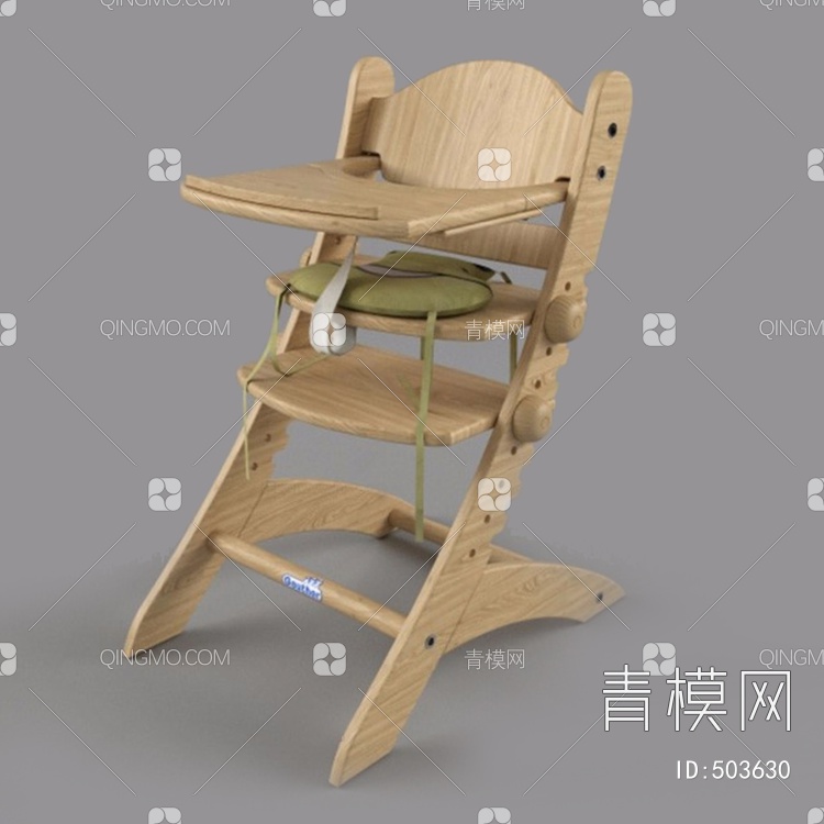 儿童椅3D模型下载【ID:503630】